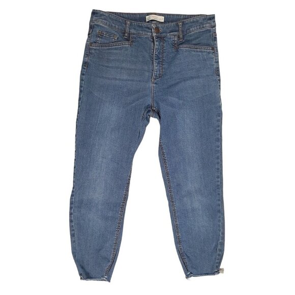 J. Jill Denim Women's Smooth Fit Straight Leg Cropped Jeans Size 6 - Picture 1 of 10